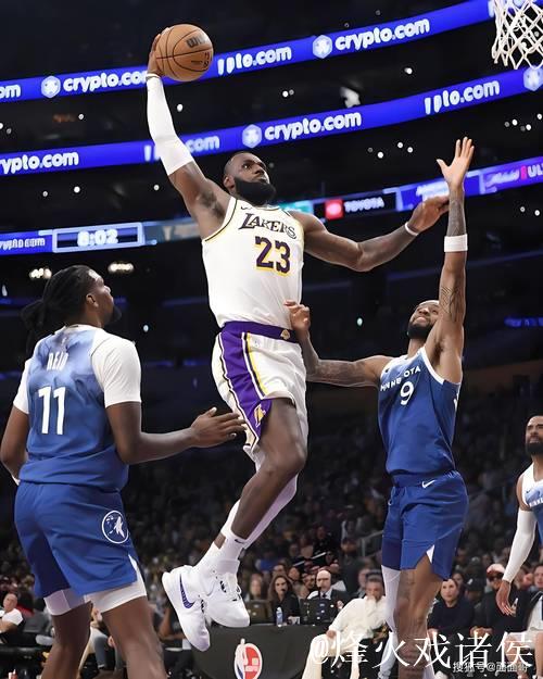 浓眉36+16詹姆斯16分 湖人战胜森林狼取得赛季首胜